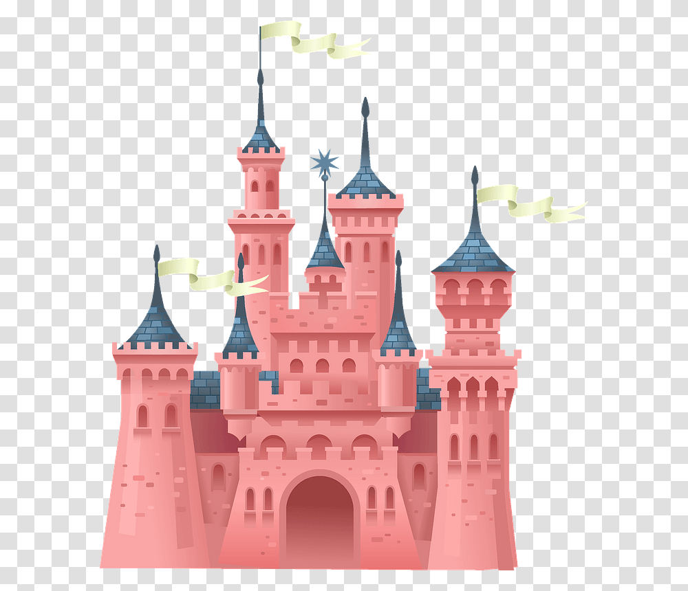 Castle, Architecture, Building, Fort, Theme Park Transparent Png
