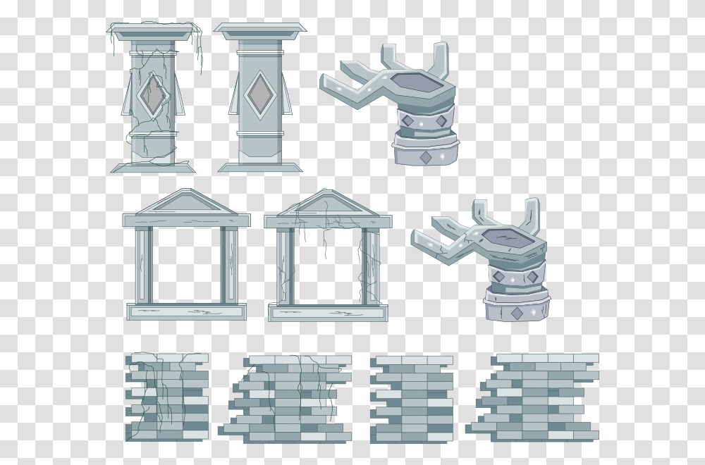 Castle, Architecture, Building, Pillar, Column Transparent Png