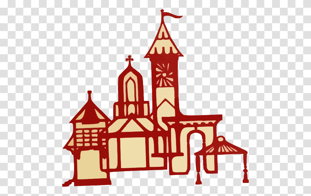 Castle Clip Art, Architecture, Building, Urban, Church Transparent Png