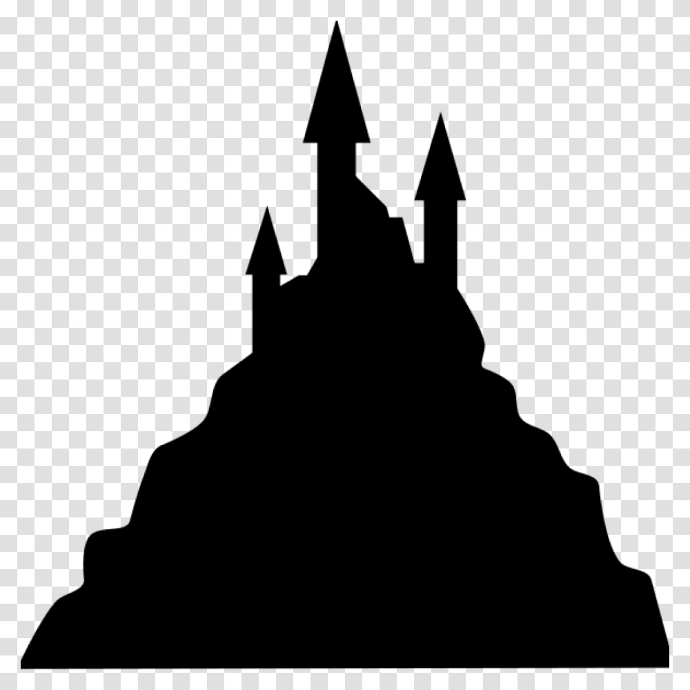 Castle Clipart Black And White Rainbow Clipart House Clipart, Gray, World Of Warcraft Transparent Png
