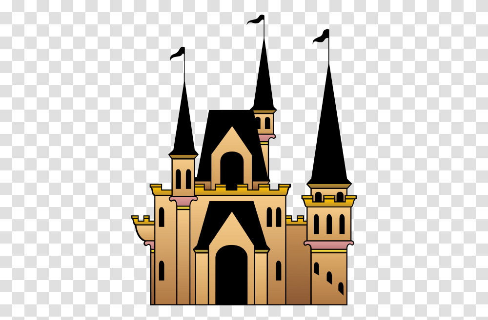 Castle Clipart Brown, Spire, Tower, Architecture, Building Transparent Png