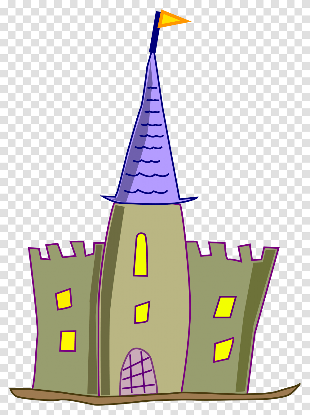 Castle Clipart Images, Cone Transparent Png