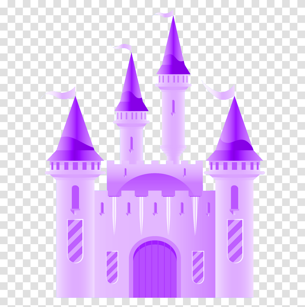 Castle Clipart Princess Castle Clipart, Purple, Lighting, Architecture Transparent Png