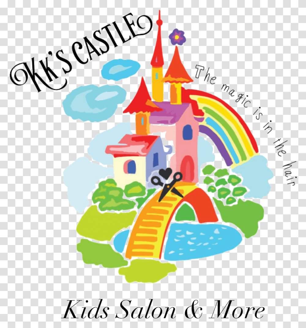 Castle Clipart Sky Rainbow, Poster, Advertisement Transparent Png