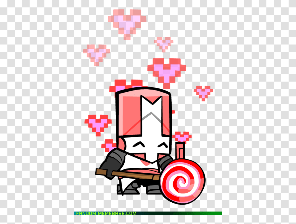 Castle Crashers Pink Knight, Super Mario, Armor Transparent Png