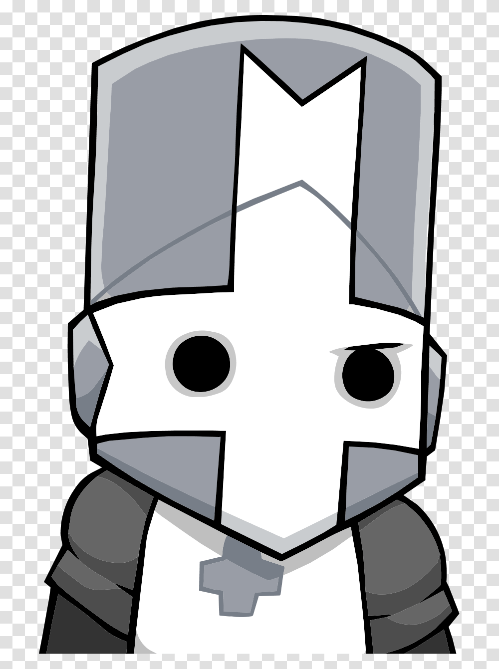 Castle Crashers Wiki Castle Crashers Open Faced Grey Knight, Performer, Stencil, Photography Transparent Png