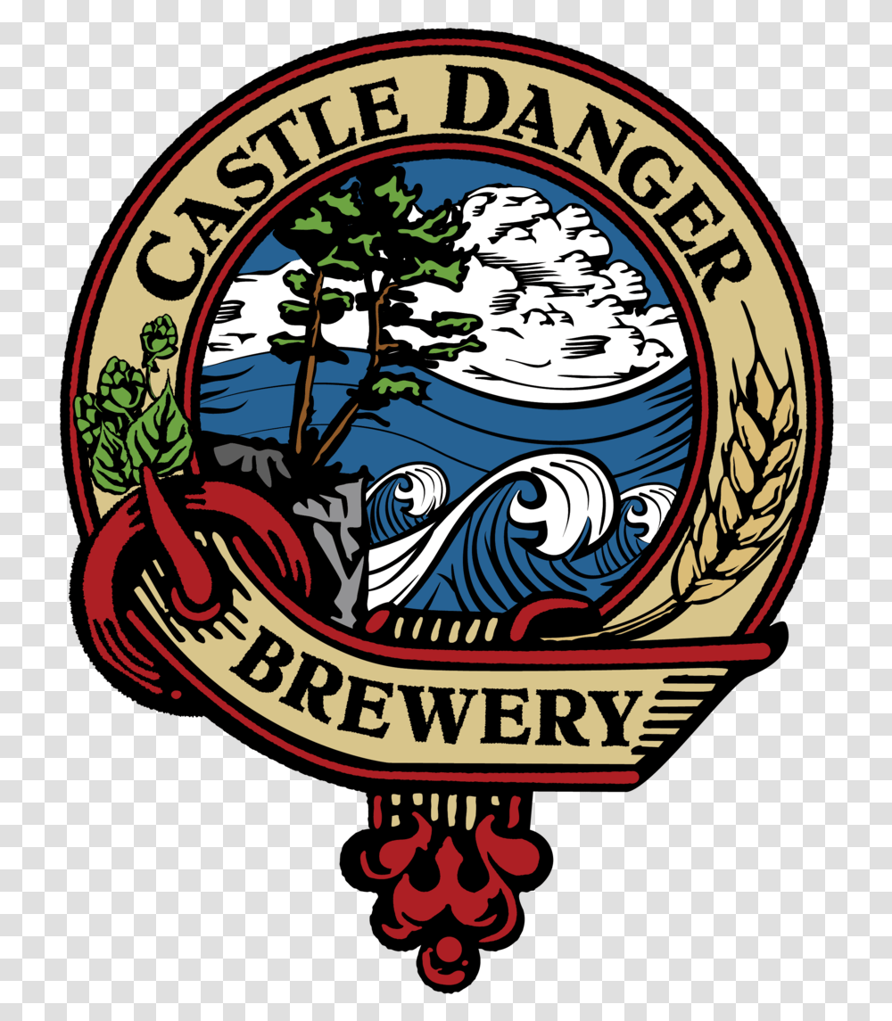 Castle Danger Logo Castle Danger Beer, Trademark, Emblem, Poster Transparent Png