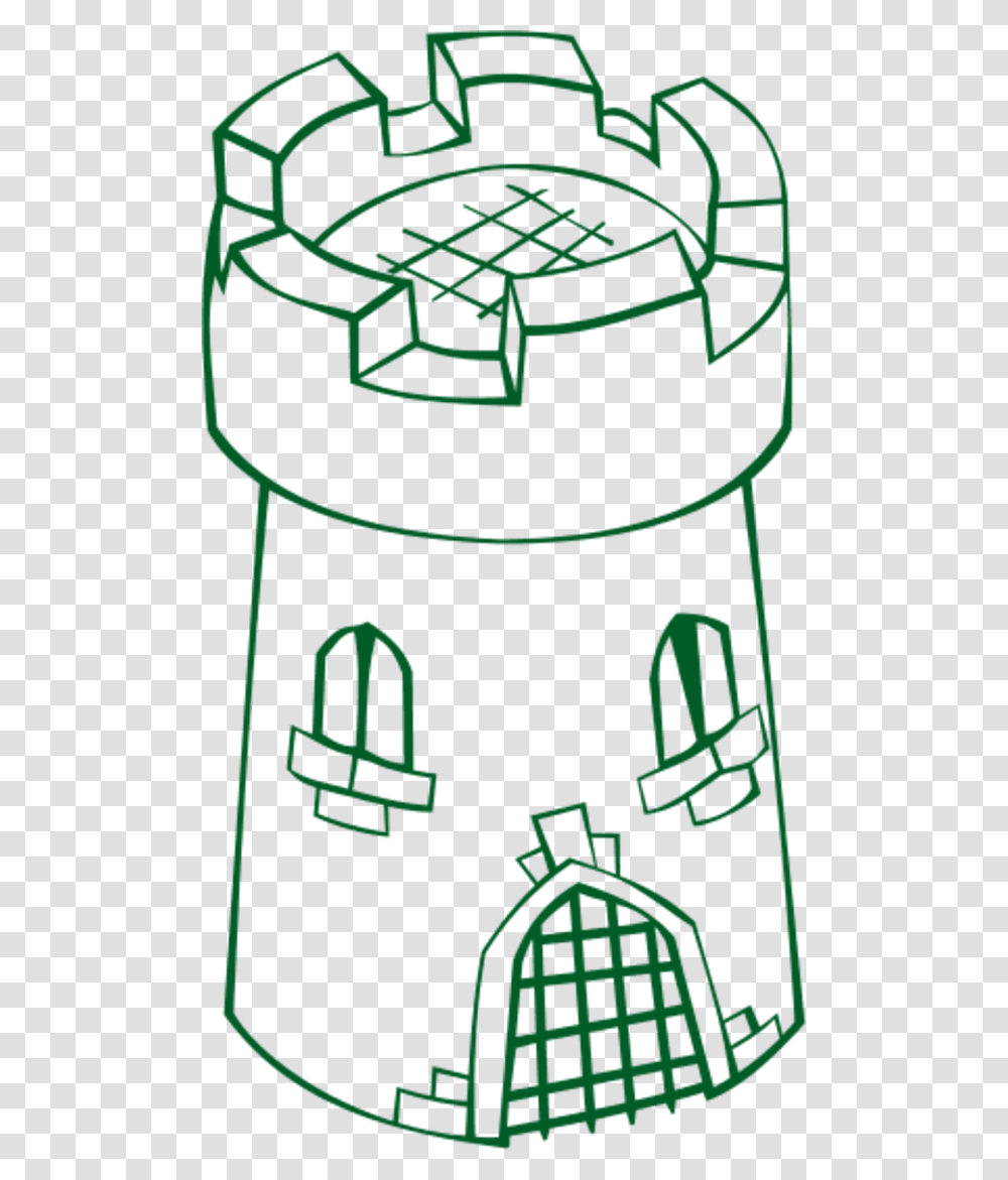 Castle Gate Coloring, Poster, Advertisement, Recycling Symbol Transparent Png