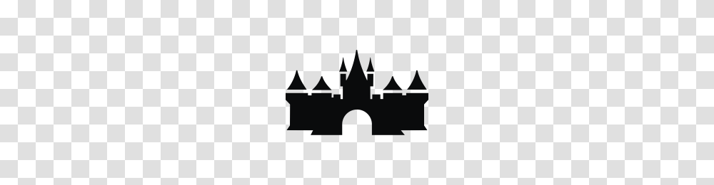 Castle Icons Noun Project, Nature, Outdoors, Silhouette, Night Transparent Png