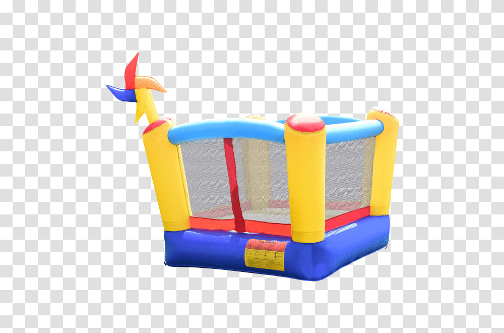 Castle Inflatable Moonwalk Bounce House With Rotating Windmill, Furniture Transparent Png