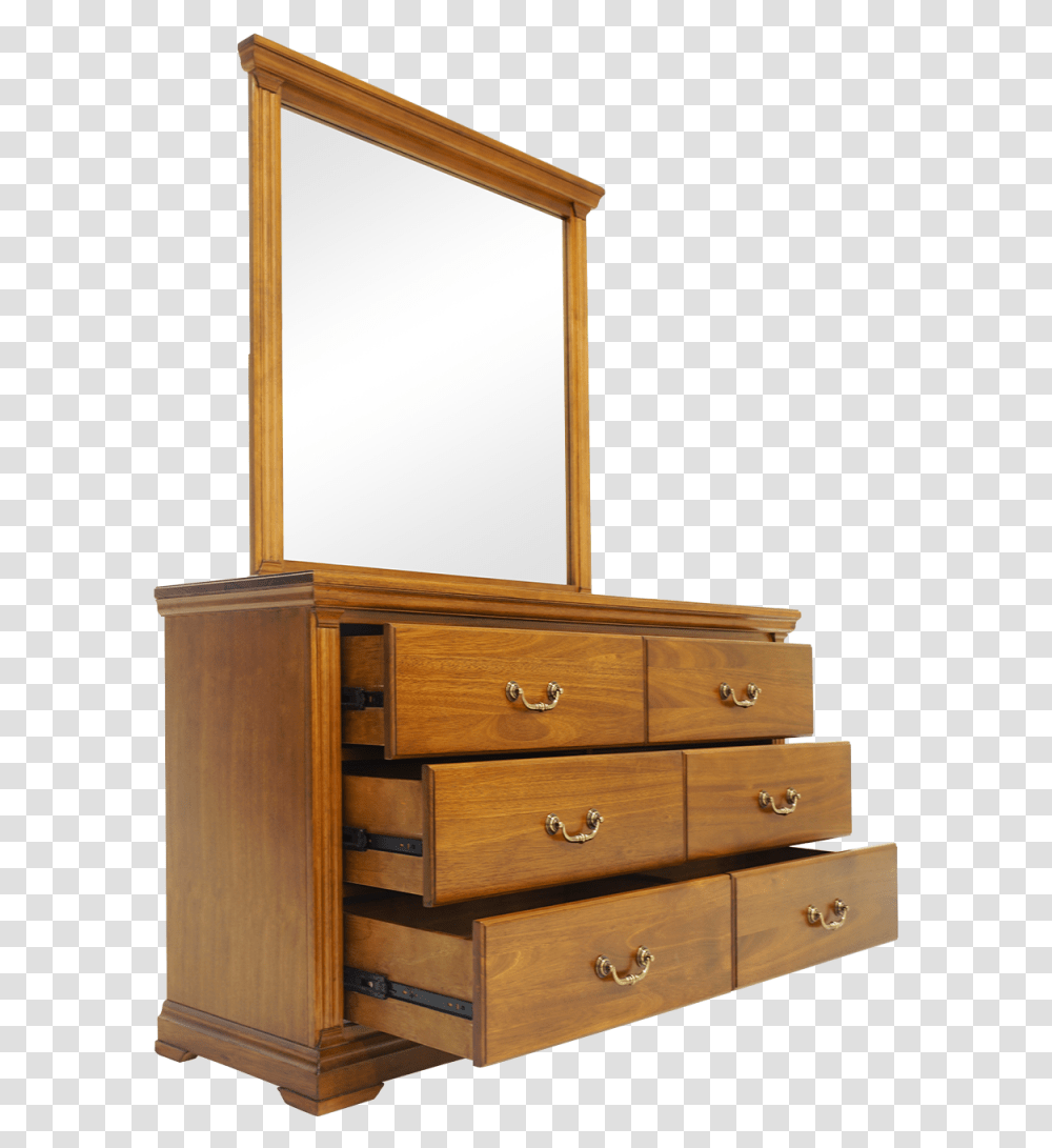 Castle Leather Dressing Table With Mirror Dresser, Furniture, Cabinet, Drawer Transparent Png