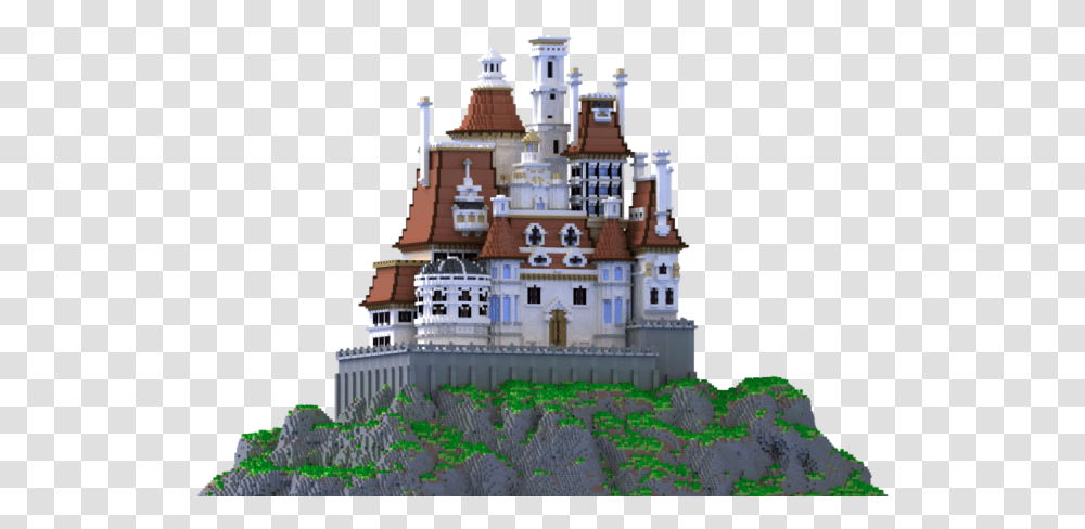 Castle Minecraft Map Castle, Architecture, Building, Housing, Monastery Transparent Png