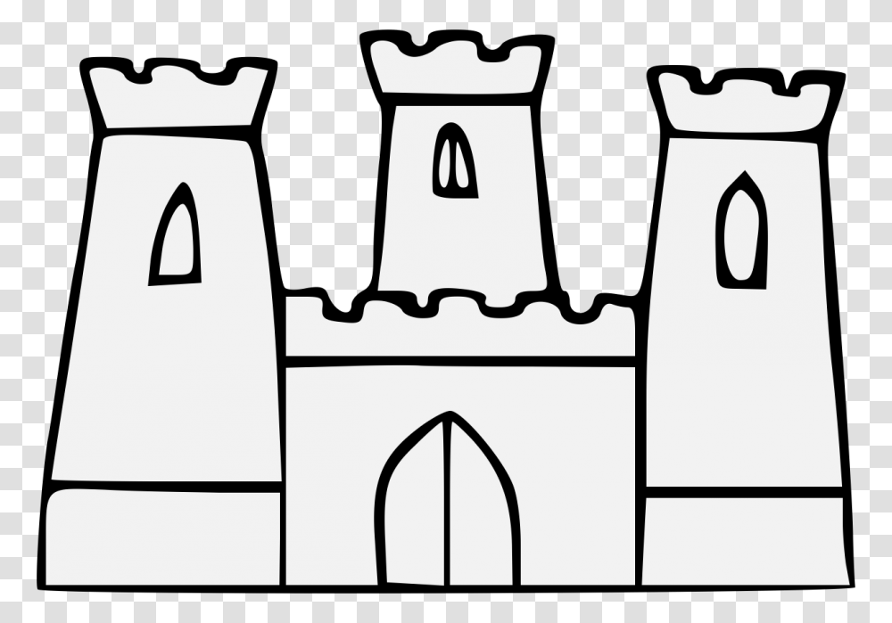 Castle Of Three Towers, Stencil, Soil, Statue Transparent Png