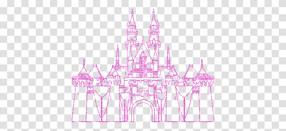 Castle Outline Draw A Big Castle Easy, Art, Pattern, Graphics, Architecture Transparent Png