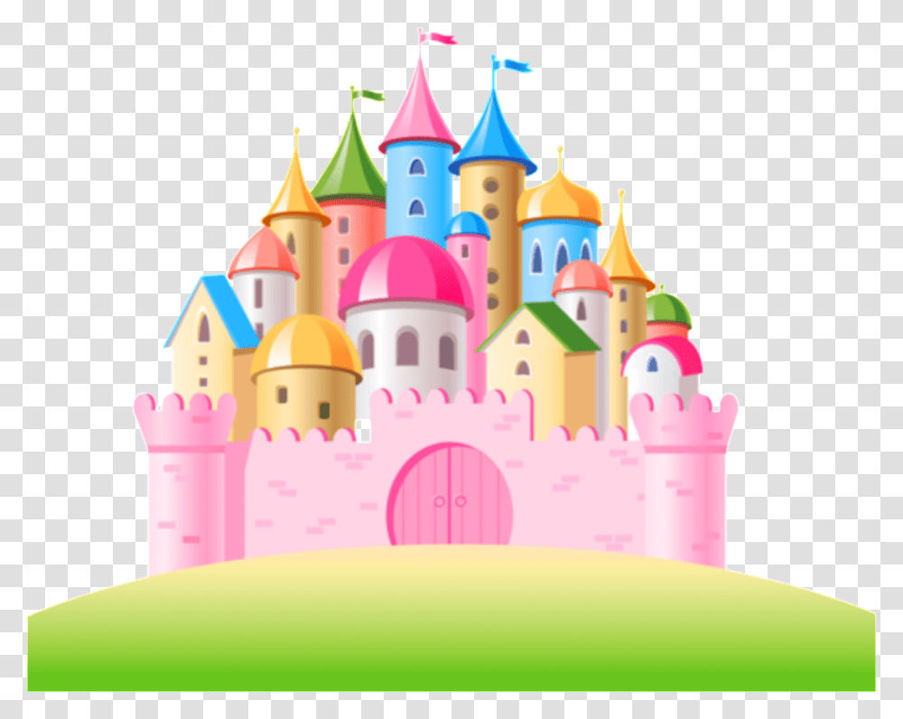 Castleclip Disney Princess Castle, Birthday Cake, Dessert, Food, Architecture Transparent Png