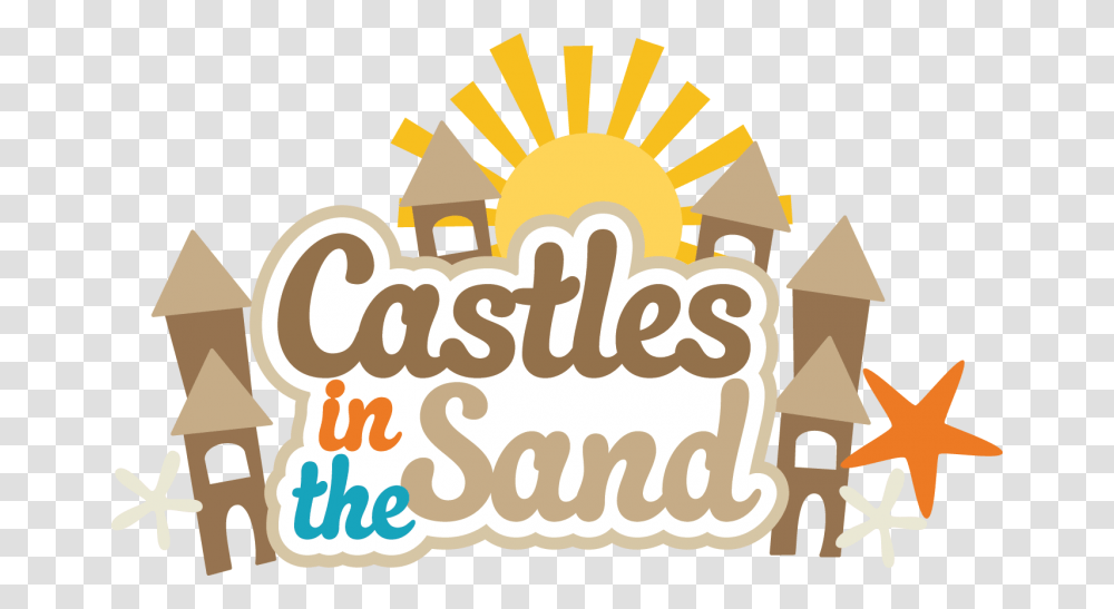 Castles In The Sand Scrapbook Title Sandcastle Scrapbook, Label, Plant, Food Transparent Png