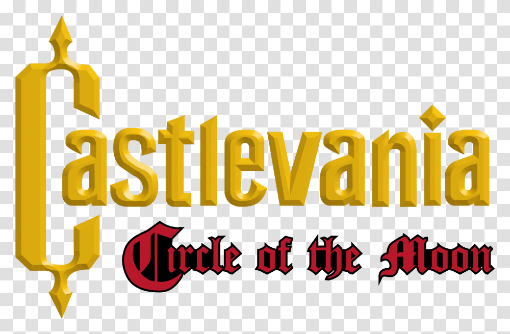 Castlevania Circle Of Moon, Word, Alphabet, Label Transparent Png