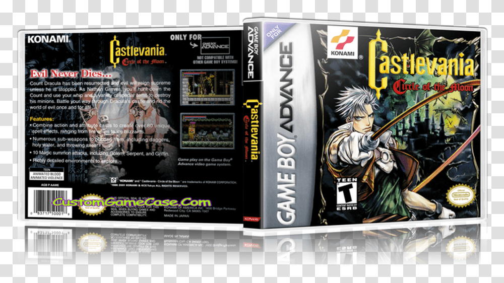 Castlevania Circle Of The Moon Games Db Castlevania Circle Of The Moon, Person, Human, Dvd, Disk Transparent Png