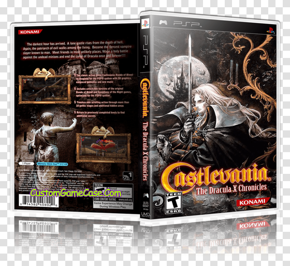 Castlevania Dracula X Chronicles Castlevania Symphony Of The Night Android, Person, Human, Flyer, Poster Transparent Png