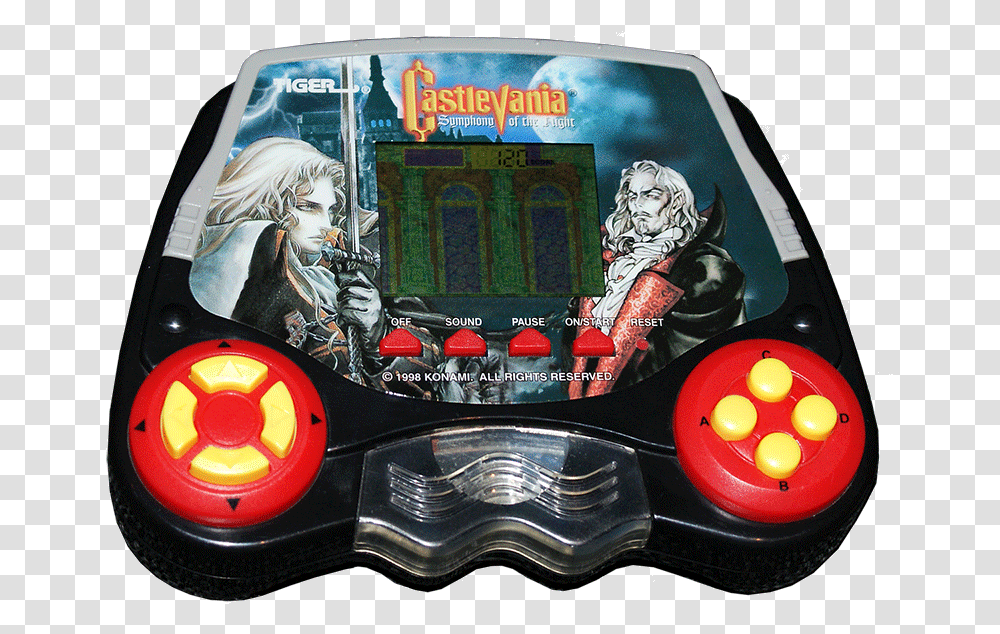 Castlevania Symphony Of The Night Tiger Handheld Castlevania Tiger Handheld, Arcade Game Machine, Person, Human Transparent Png
