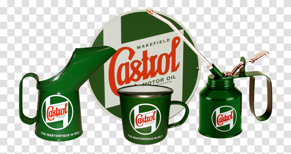 Castrol Classic Oils Castrol, Tin, Can, Cup, Machine Transparent Png