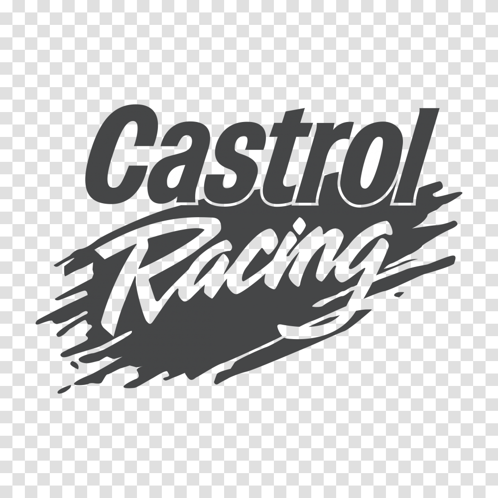 Castrol Logo Vector Free Download Castrol Racing Logo, Text, Handwriting, Calligraphy, Label Transparent Png