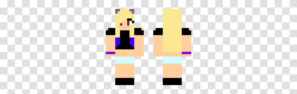 Casual With Cat Ears Minecraft Skin, Modern Art, Rug Transparent Png