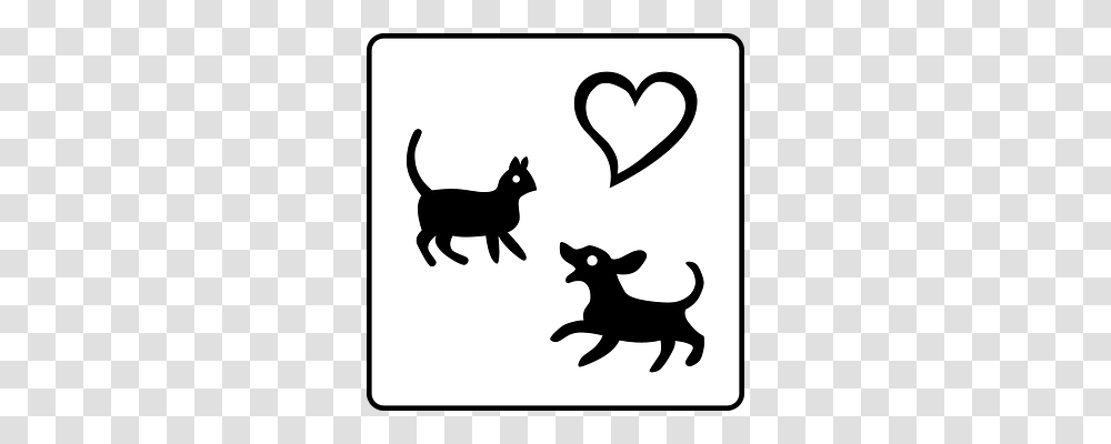 Cat Stencil, Kangaroo, Mammal, Animal Transparent Png