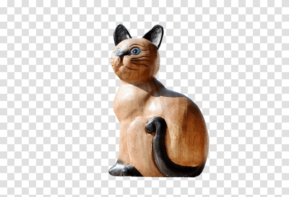 Cat 960, Animals, Figurine, Wood Transparent Png