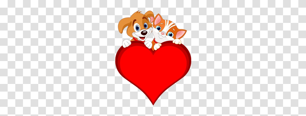 Cat And Dog Clipart Gallery Images, Heart, Birthday Cake, Dessert, Food Transparent Png