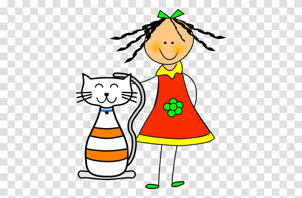 Cat And Girl Clip Arts For Web, Snowman, Nature Transparent Png