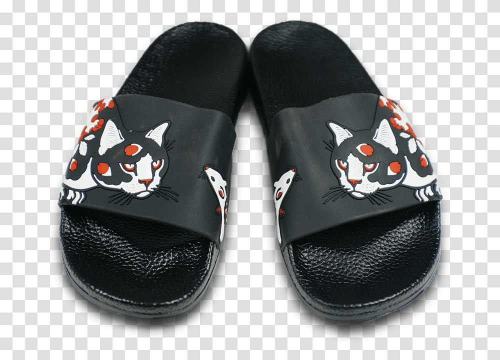 Cat And Mouse Slides Monmon Cats Slip On Shoe, Apparel, Footwear, Sneaker Transparent Png