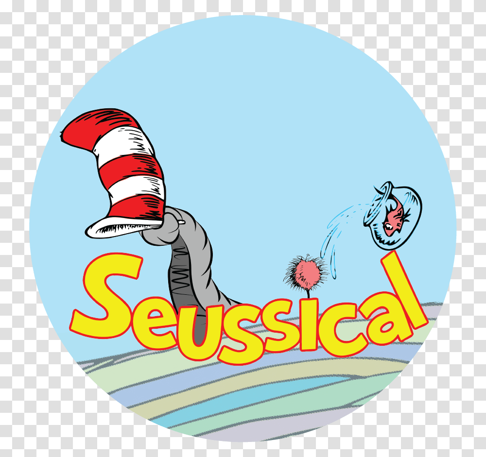 Cat And The Hat Clipart Download Cartoon, Word, Logo Transparent Png