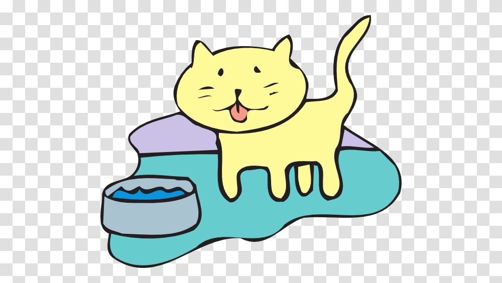 Cat And Water Bowl Clip Art, Room, Indoors, Bathroom, Potty Transparent Png