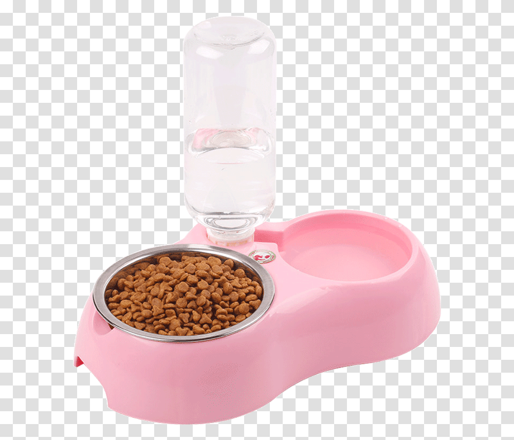 Cat Bowl Double Bowl Automatic Drinking Cat Basin Food Coffee Grinder, Plant, Jar, Mixer, Vegetable Transparent Png