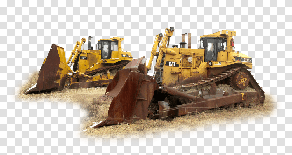 Cat Bulldozer Clipart Bulldozer, Tractor, Vehicle, Transportation Transparent Png