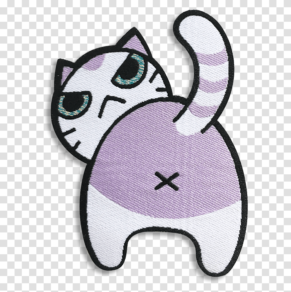 Cat Butt Patch, Rug, Label Transparent Png