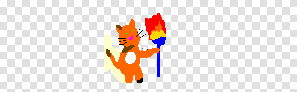 Cat Carrying The Olympic Torch Drawing, Light, Poster, Advertisement, Cupid Transparent Png