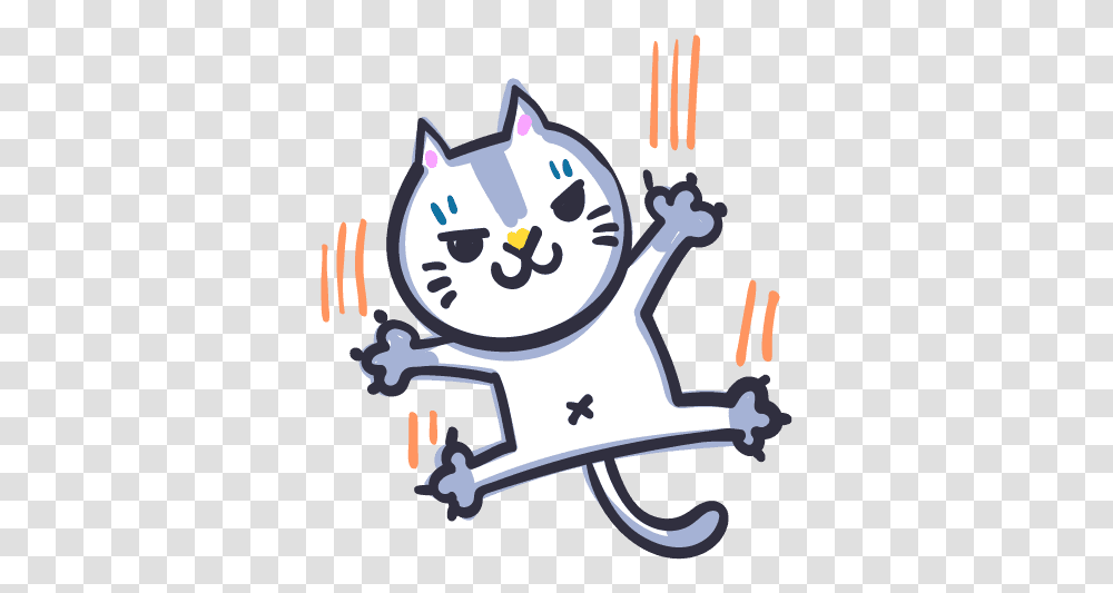 Cat Cats Scratch Multicolor Cartoon, Logo, Trademark, Emblem Transparent Png