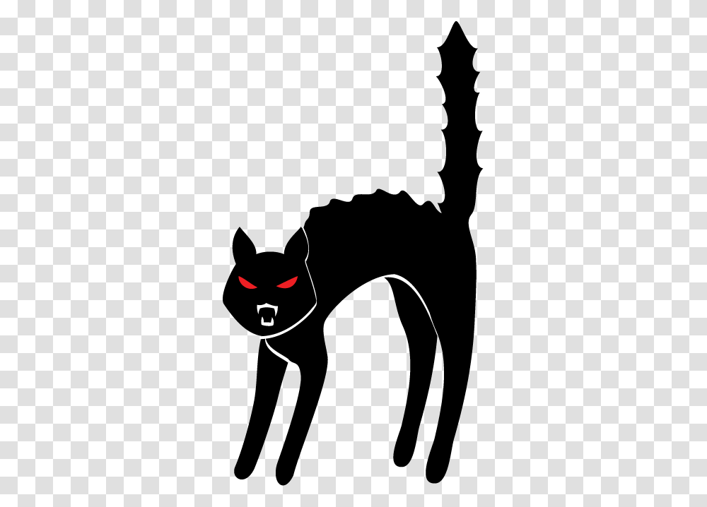 Cat Clip Art Free, Stencil Transparent Png