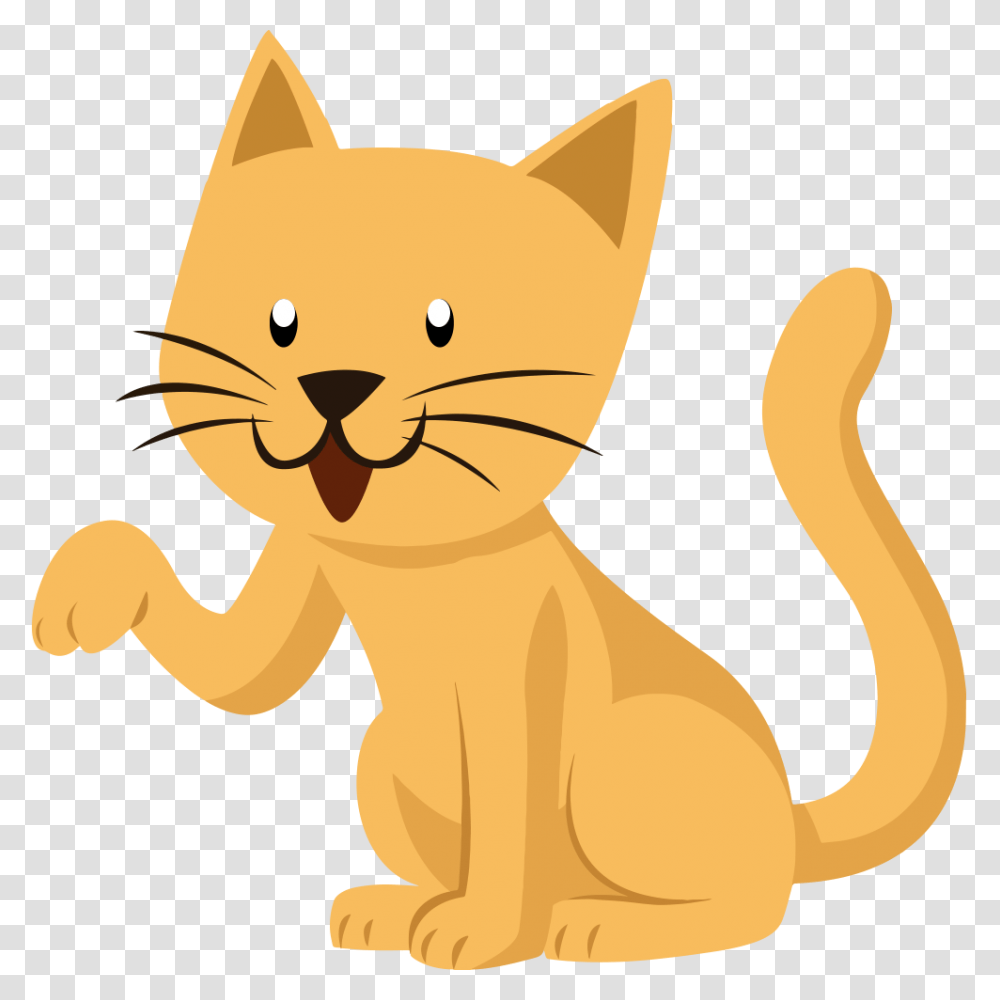 Cat Clipart Background Background Cat Cartoon, Pet, Mammal, Animal, Abyssinian Transparent Png
