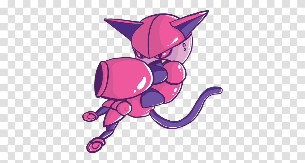 Cat Cyborg Flat Cartoon, Purple, Graphics, Sunglasses, Accessories Transparent Png