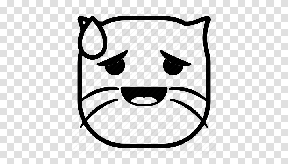 Cat Disappointed Drop Pet Surprised Icon, Piano, Leisure Activities, Musical Instrument, Furniture Transparent Png