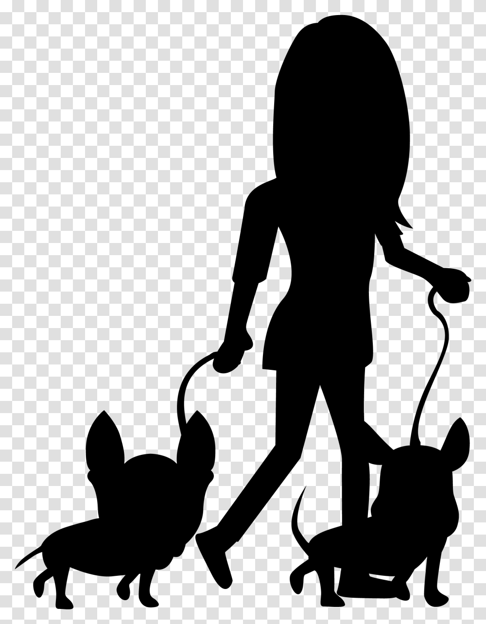 Cat Dog Black Amp White Illustration, Gray, World Of Warcraft Transparent Png