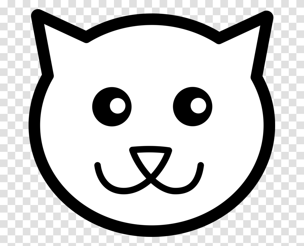 Cat Drawing Cartoon Tiger Kitten, Stencil, Pillow, Cushion Transparent Png