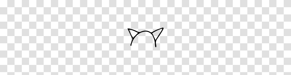 Cat Ears Icons Noun Project, Gray, World Of Warcraft Transparent Png