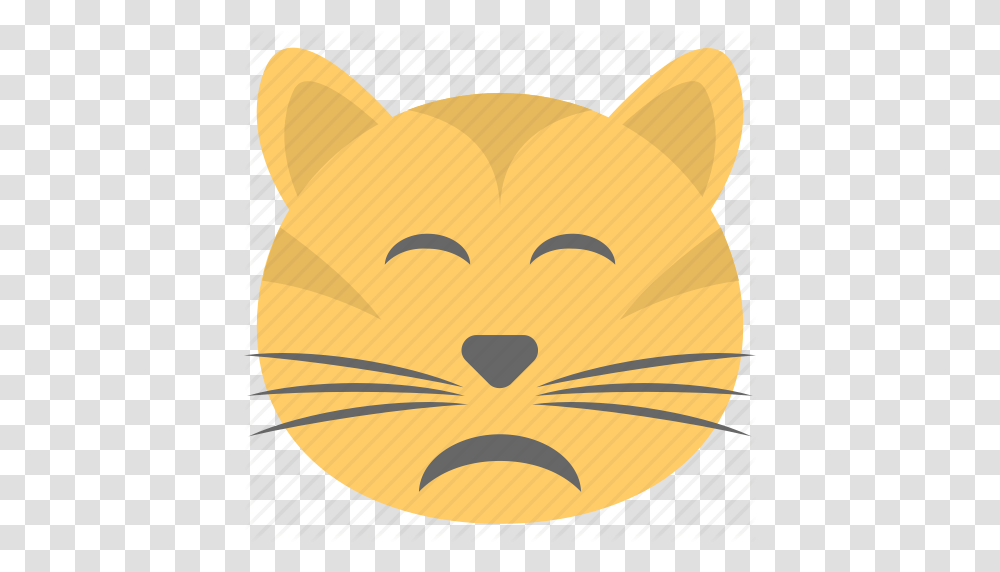 Cat Emoji Cat Face Emoticon Kitten Smiley Icon, Outdoors, Nature, Car, Vehicle Transparent Png