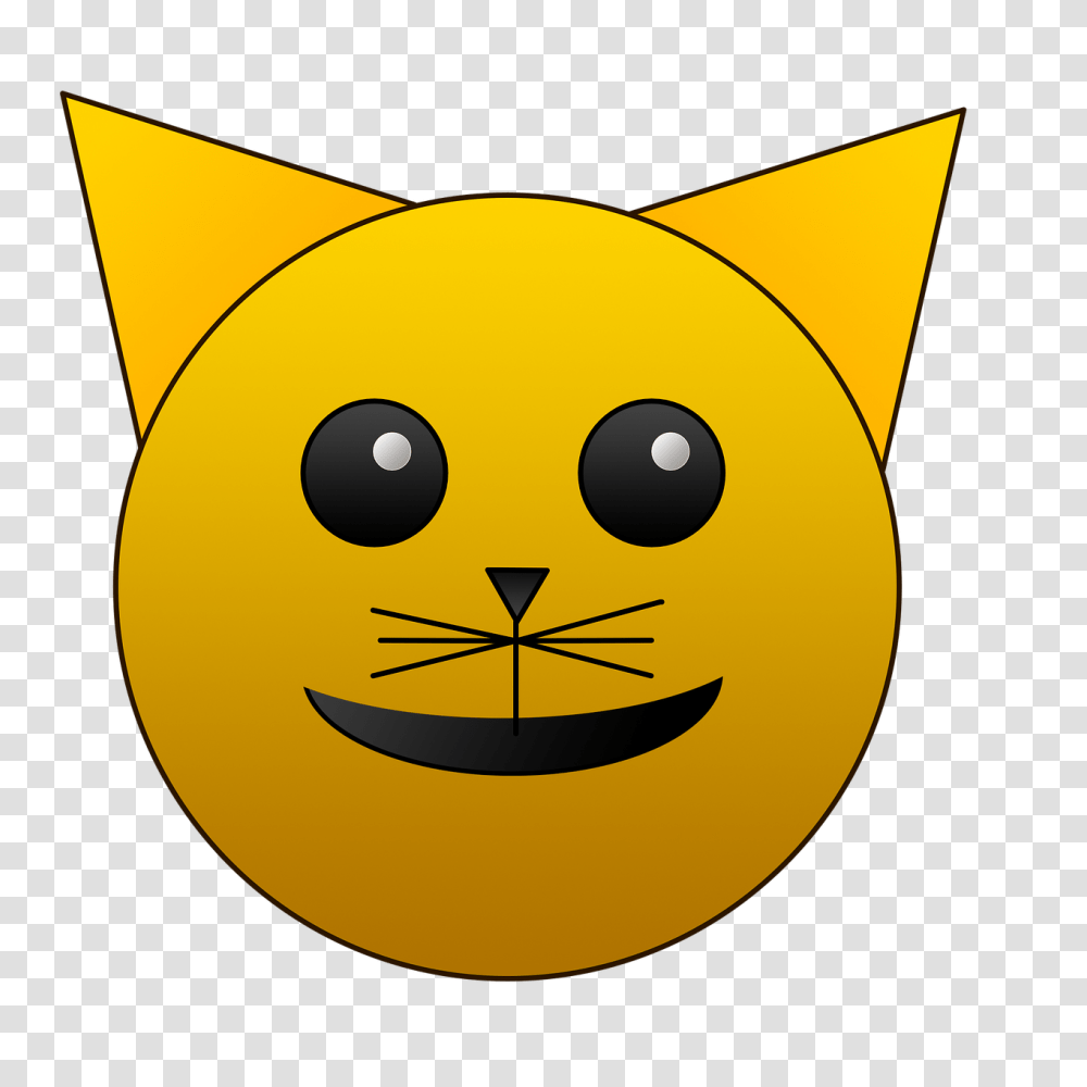 Cat Emoji Happy Free Image On Pixabay Smiley Happy Cute Emoji Faces, Symbol, Pillow, Cushion, Label Transparent Png