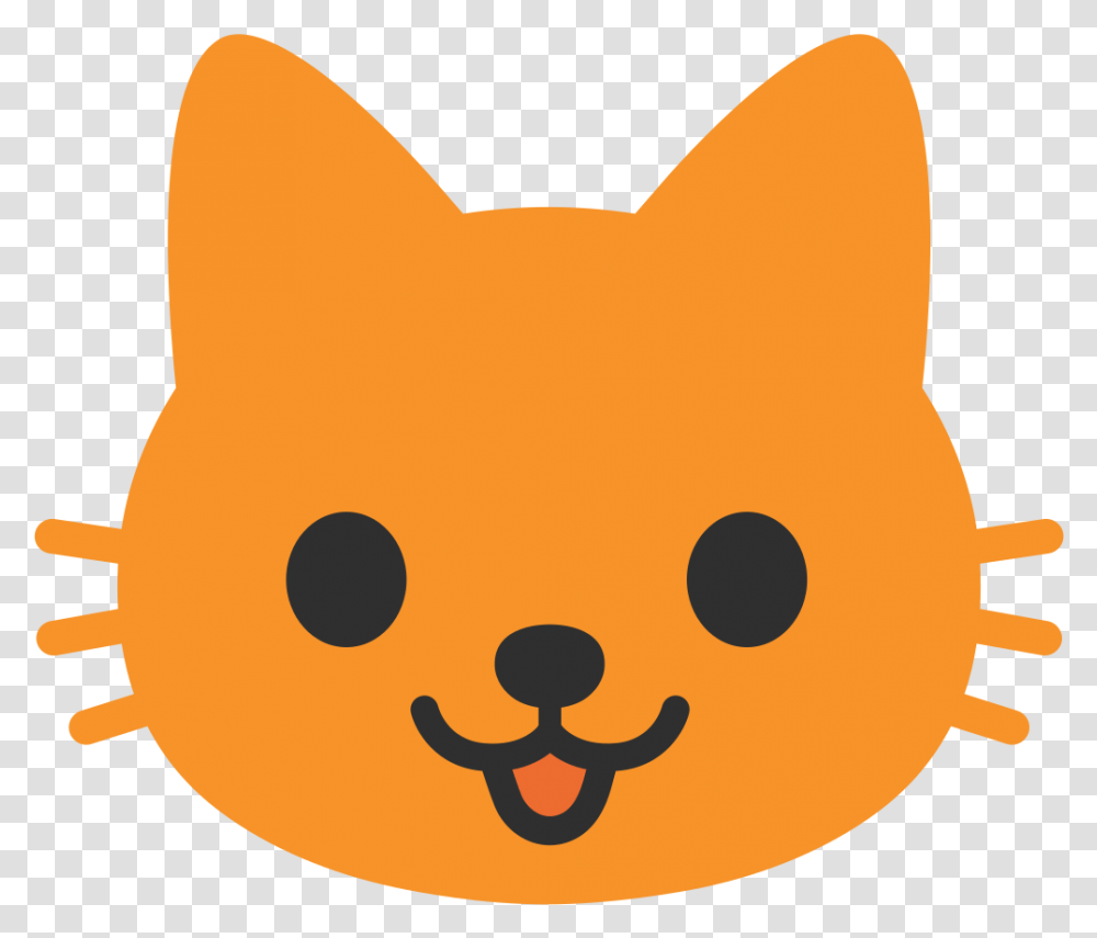 Cat Face Android Emoji, Pillow, Cushion, Animal, Pet Transparent Png