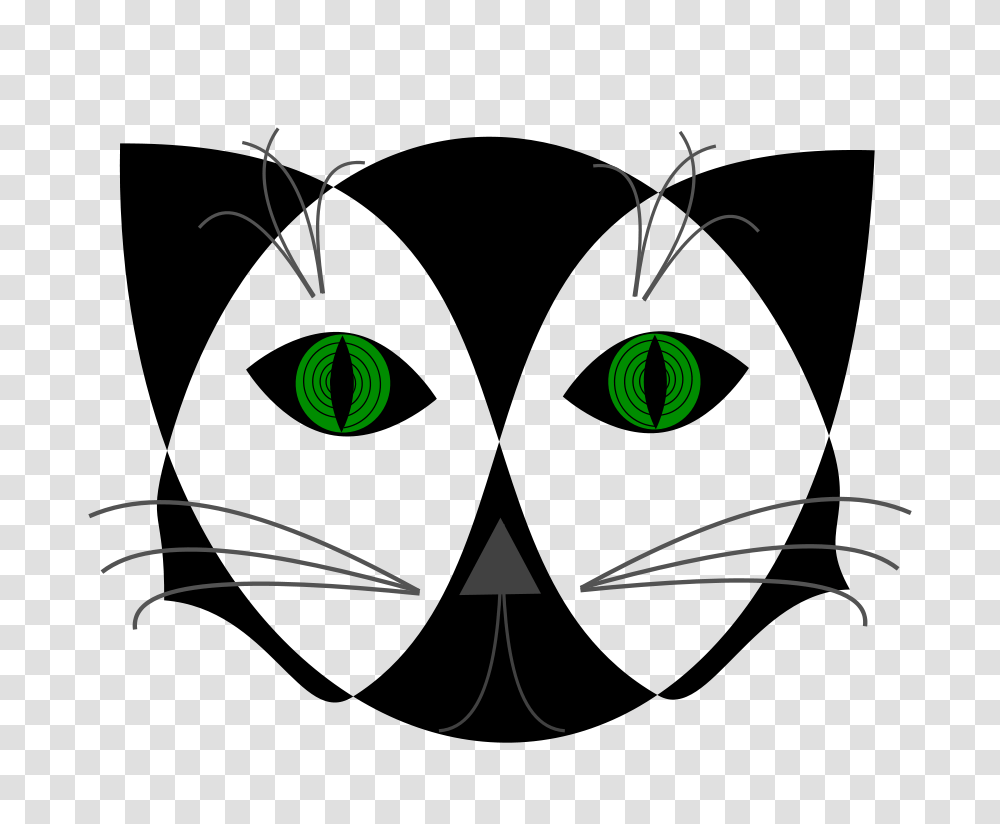 Cat Face Clip Art, Mammal, Animal, Stencil Transparent Png